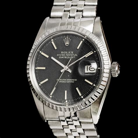 rolex datejust bright black|rolex datejust black price.